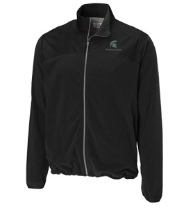 Michigan State Spartans Arboretum Full Zip Fleece - Black